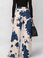 Women's Stylish Casual Cow Print Designer Jeans