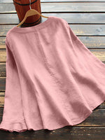 Women's Minimalist Lace-up Ruffled Shirt